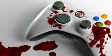 Do violent video games influence anger?